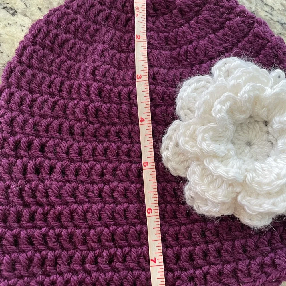 Handcrafted crochet beanie
